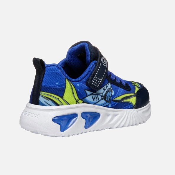 Geox - Assister - Royal/Navy Lights - Two Giraffes Children's Footwear