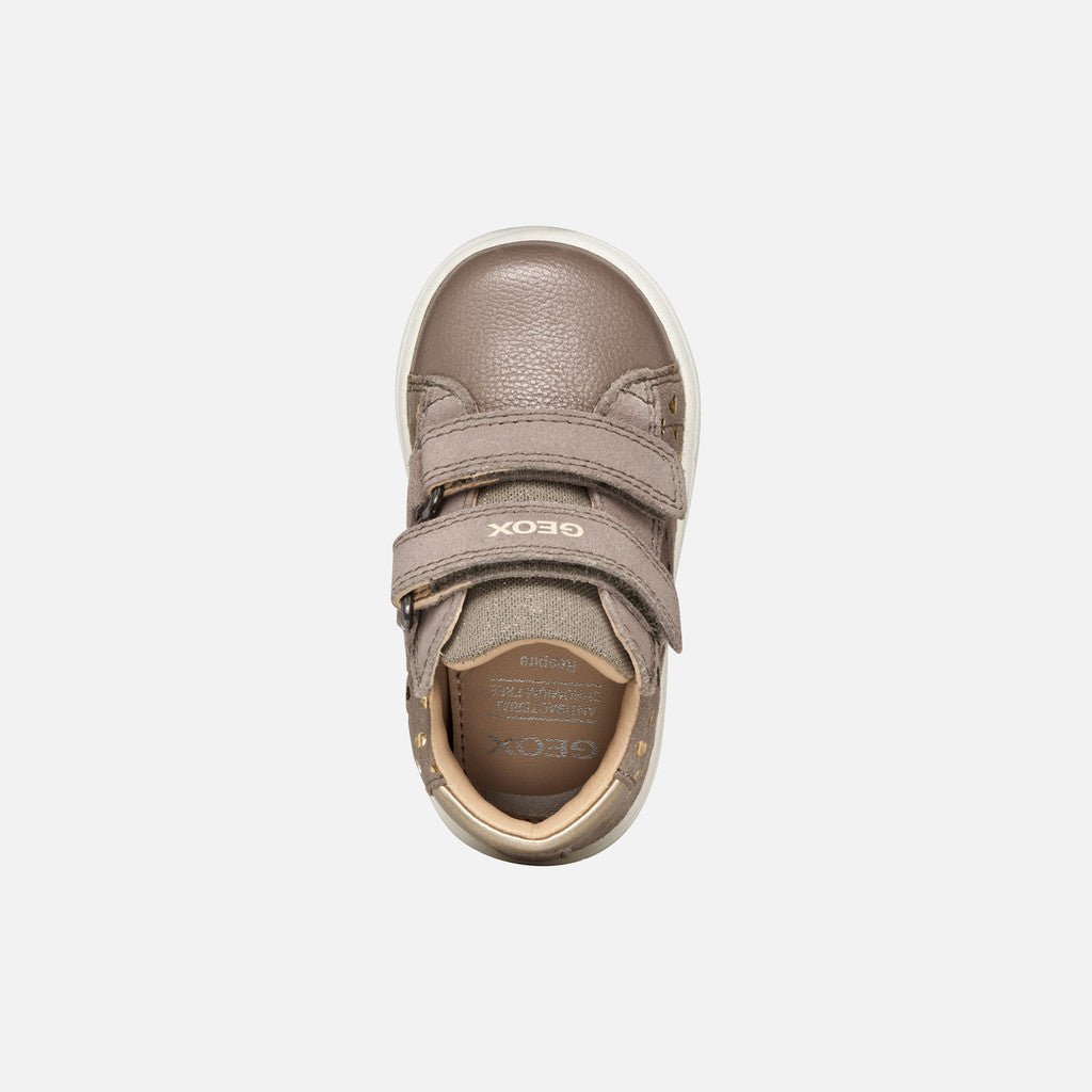 Geox - Biglia Baby Girl - Dark Beige - Two Giraffes Children's Footwear