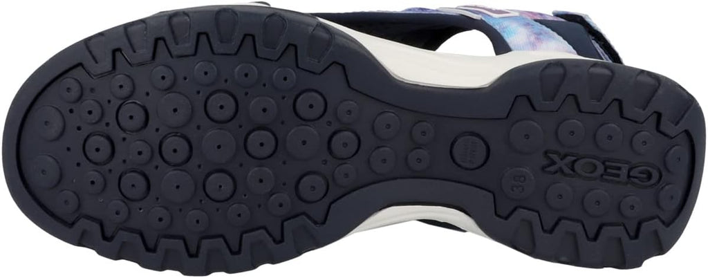 Geox - Borealis Girls Sandal - Navy/Violet - Two Giraffes Children's Footwear