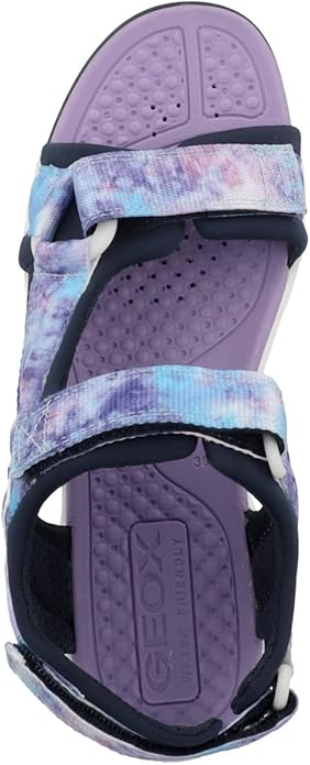 Geox - Borealis Girls Sandal - Navy/Violet - Two Giraffes Children's Footwear