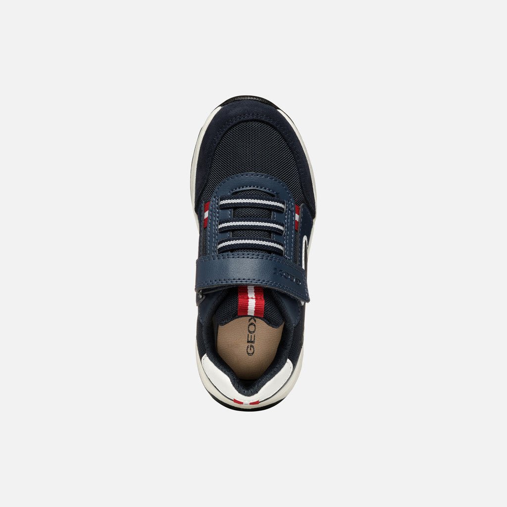 Geox - Briezee - Navy/DK Red - Two Giraffes Children's Footwear
