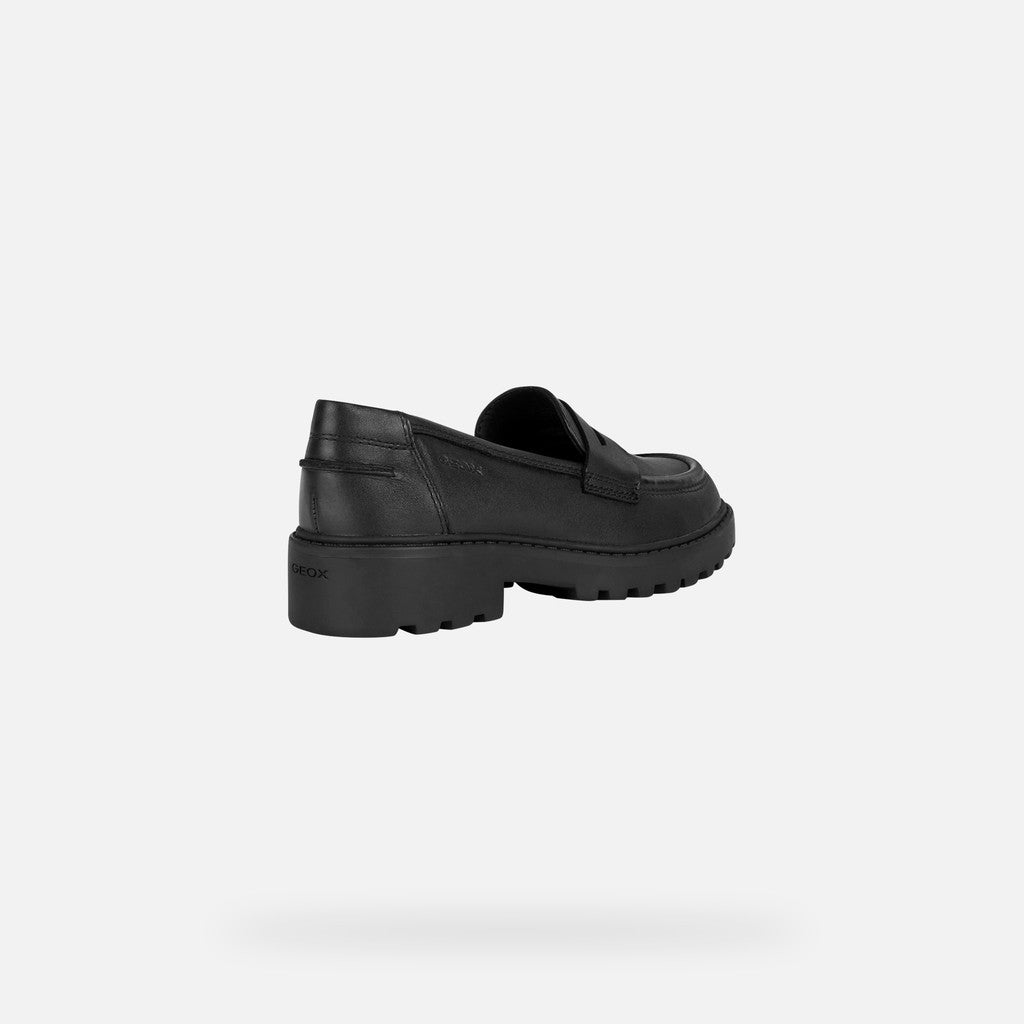 Geox - Casey Loafer - Black - Two Giraffes Children's Footwear