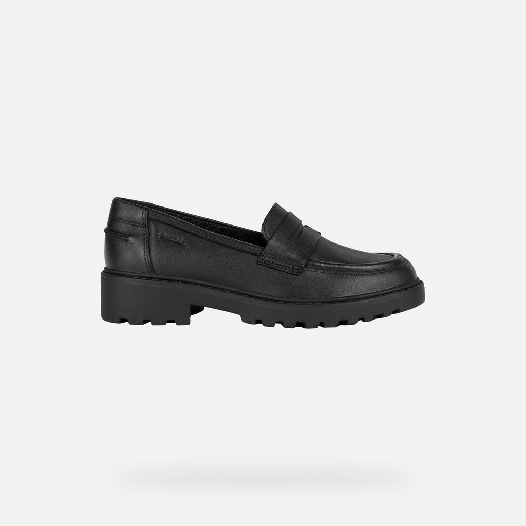 Geox - Casey Loafer - Black - Two Giraffes Children's Footwear