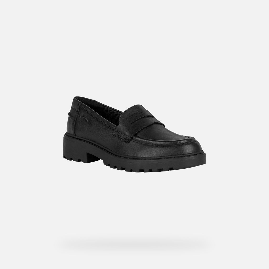 Geox - Casey Loafer - Black - Two Giraffes Children's Footwear