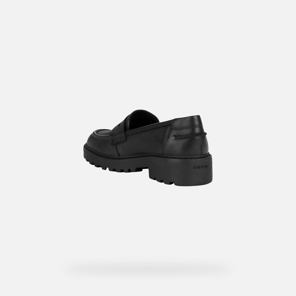 Geox - Casey Loafer - Black - Two Giraffes Children's Footwear