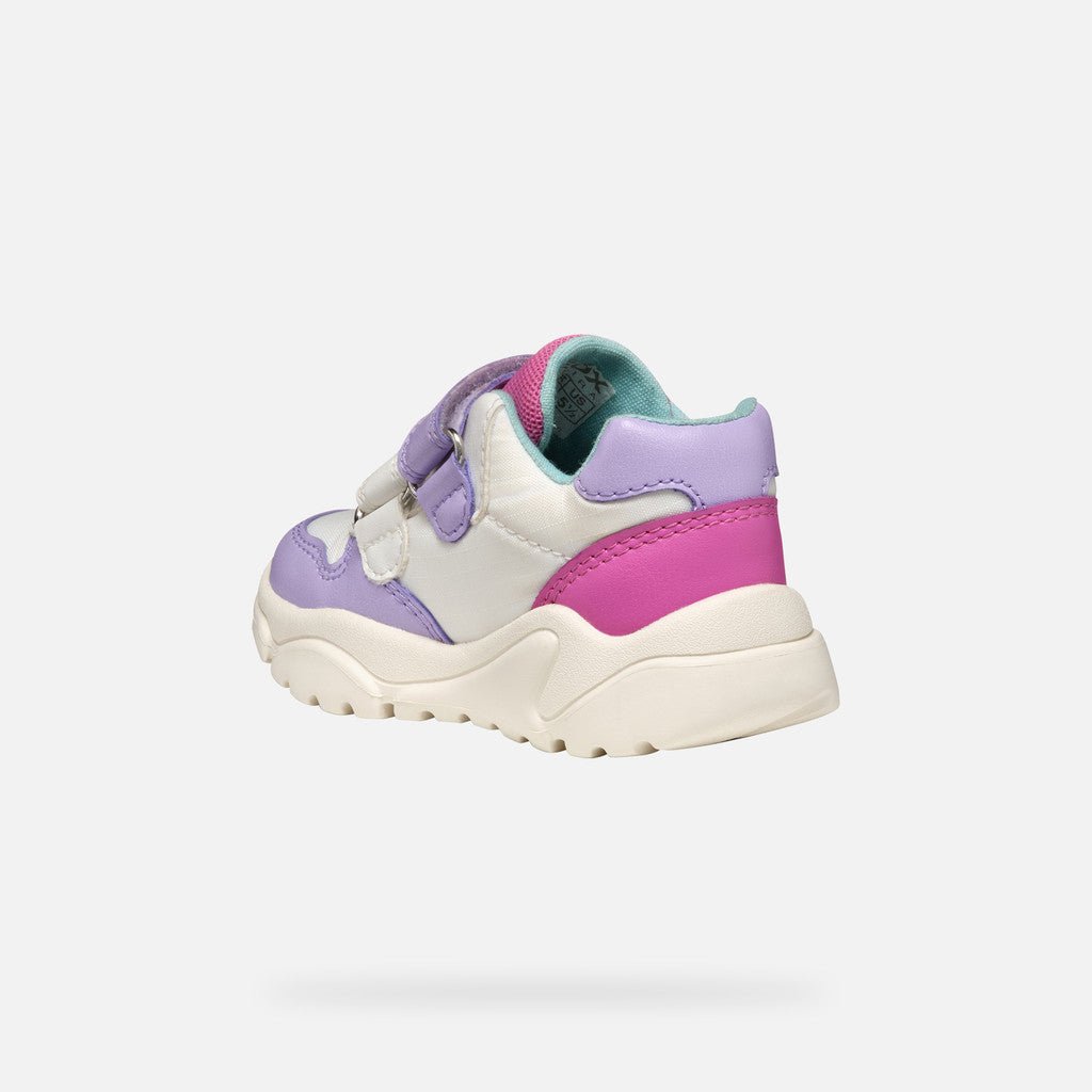Geox - Ciufciuf Baby - White/Lilac - Two Giraffes Children's Footwear