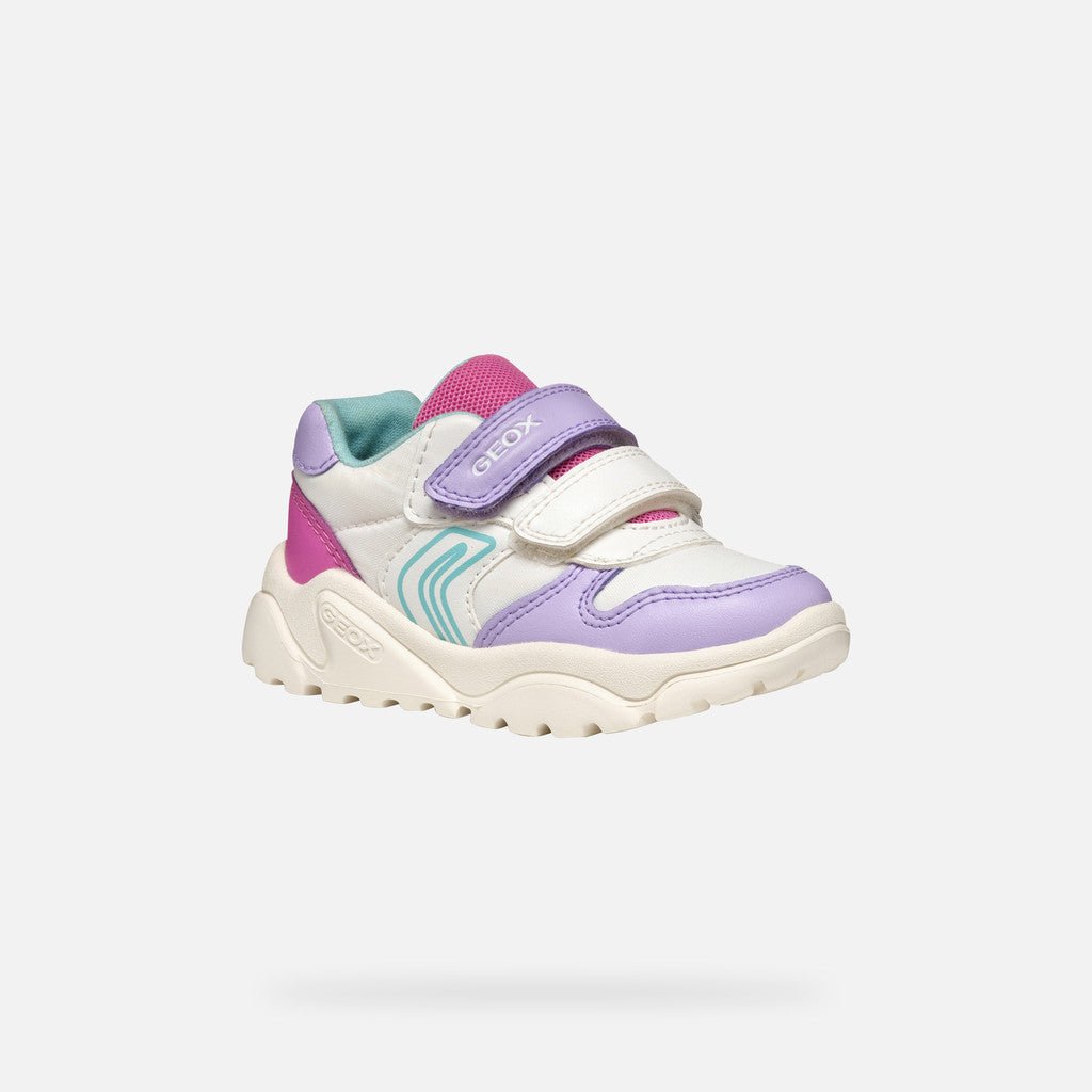 Geox - Ciufciuf Baby - White/Lilac - Two Giraffes Children's Footwear
