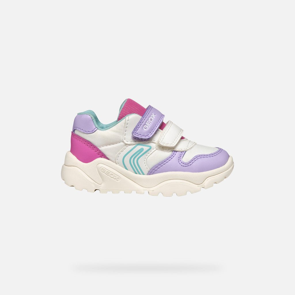 Geox - Ciufciuf Baby - White/Lilac - Two Giraffes Children's Footwear