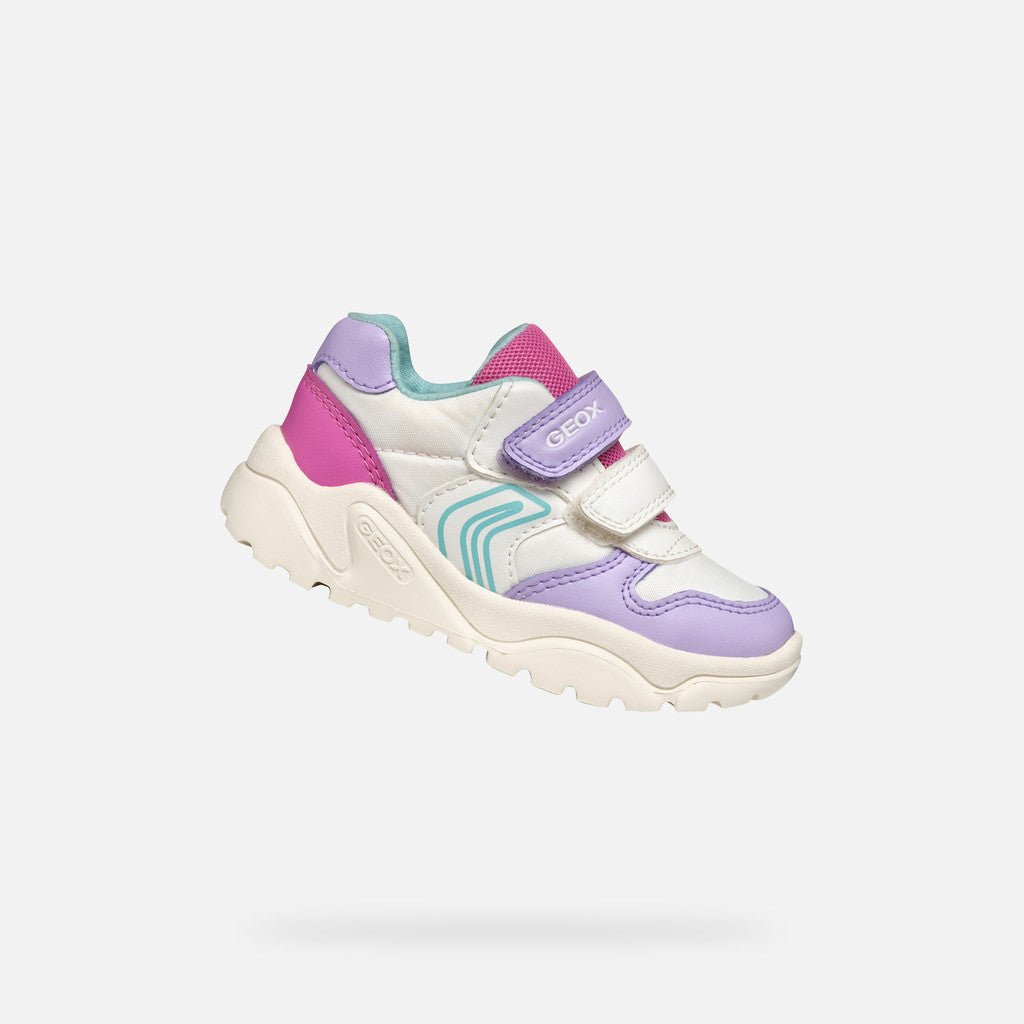 Geox - Ciufciuf Baby - White/Lilac - Two Giraffes Children's Footwear