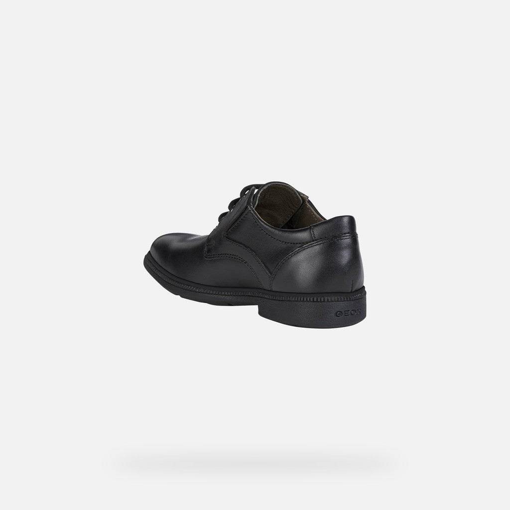 Geox - Federico Lace - Black - Two Giraffes Children's Footwear