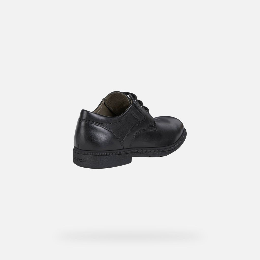 Geox - Federico Lace - Black - Two Giraffes Children's Footwear