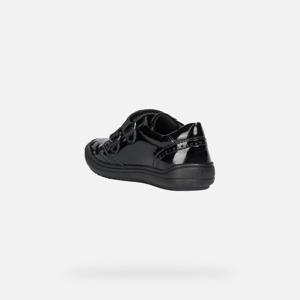 Geox - Hadriel Girl - Black Patent - Two Giraffes Children's Footwear