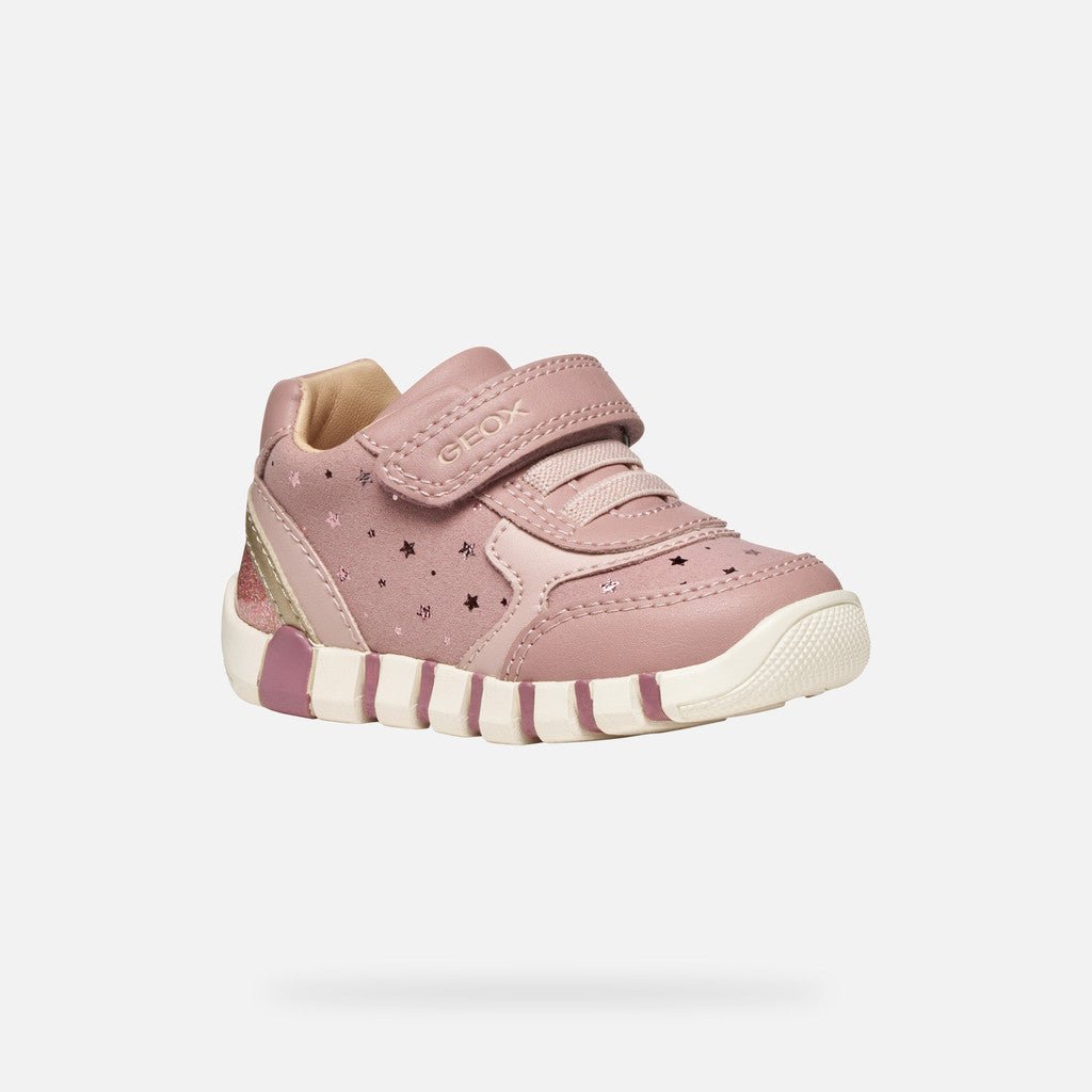 Geox - Iupidoo Baby - Antique Rose - Two Giraffes Children's Footwear