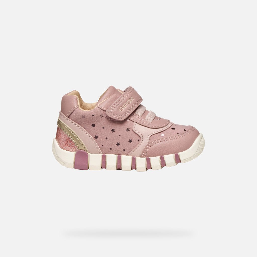 Geox - Iupidoo Baby - Antique Rose - Two Giraffes Children's Footwear