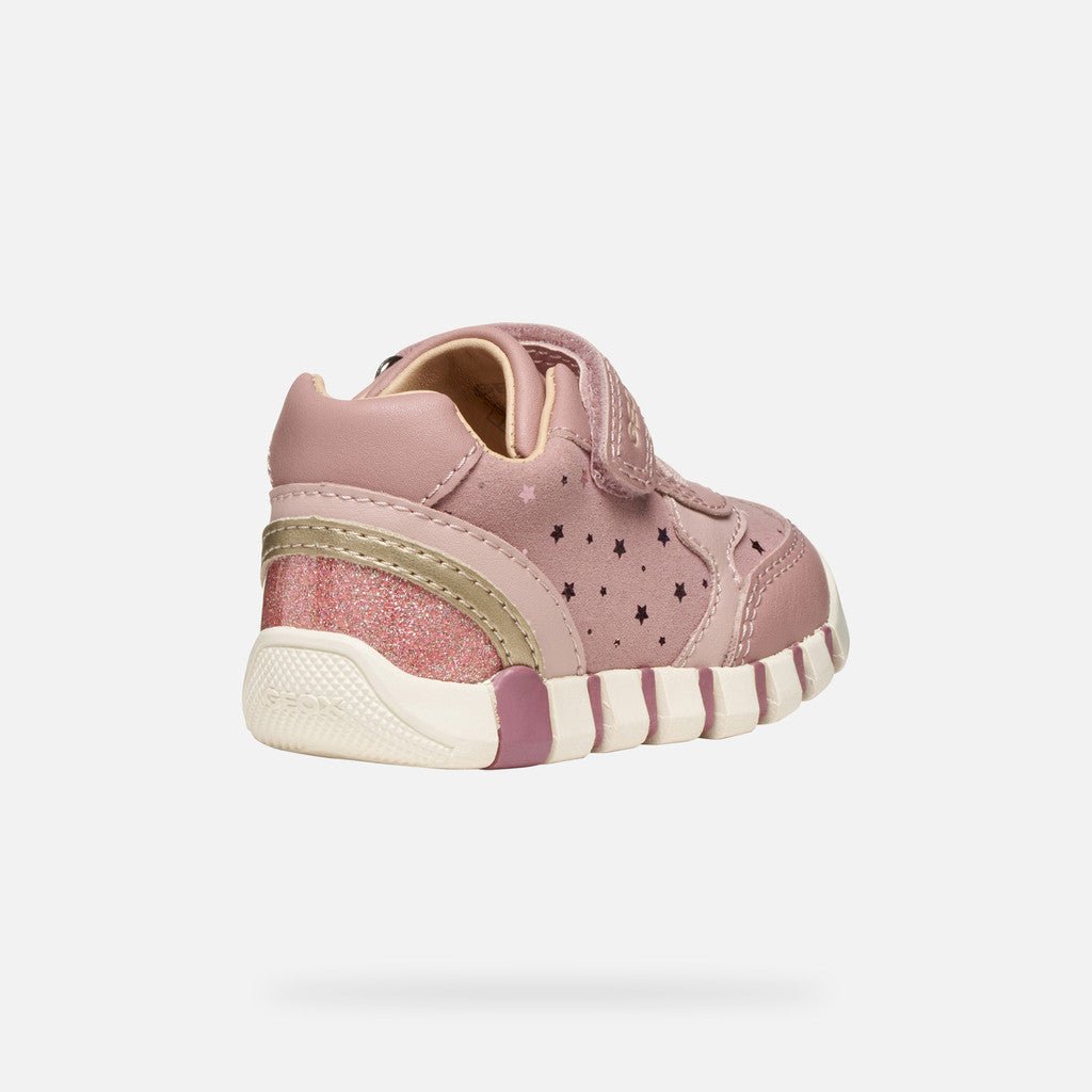 Geox - Iupidoo Baby - Antique Rose - Two Giraffes Children's Footwear