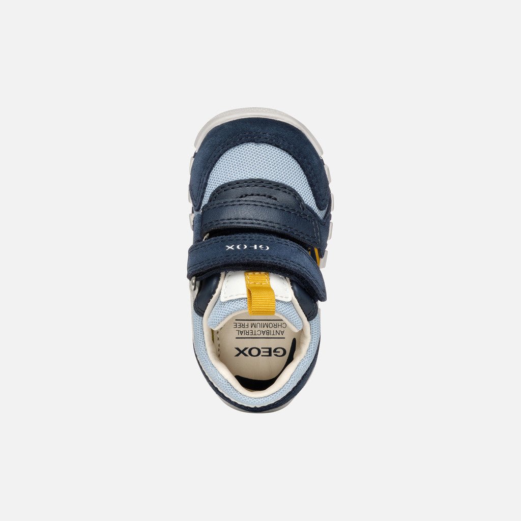 Geox - Iupidoo Baby - Navy/Ocher Yellow - Two Giraffes Children's Footwear