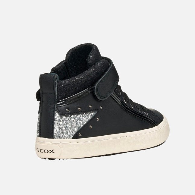 Geox - Kalispera - Black/Dark Silver - Two Giraffes Children's Footwear