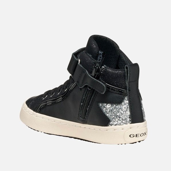 Geox - Kalispera - Black/Dark Silver - Two Giraffes Children's Footwear