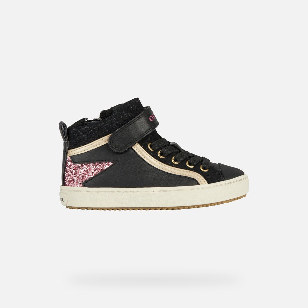 Geox - Kalispera - Black/Pink - Two Giraffes Children's Footwear