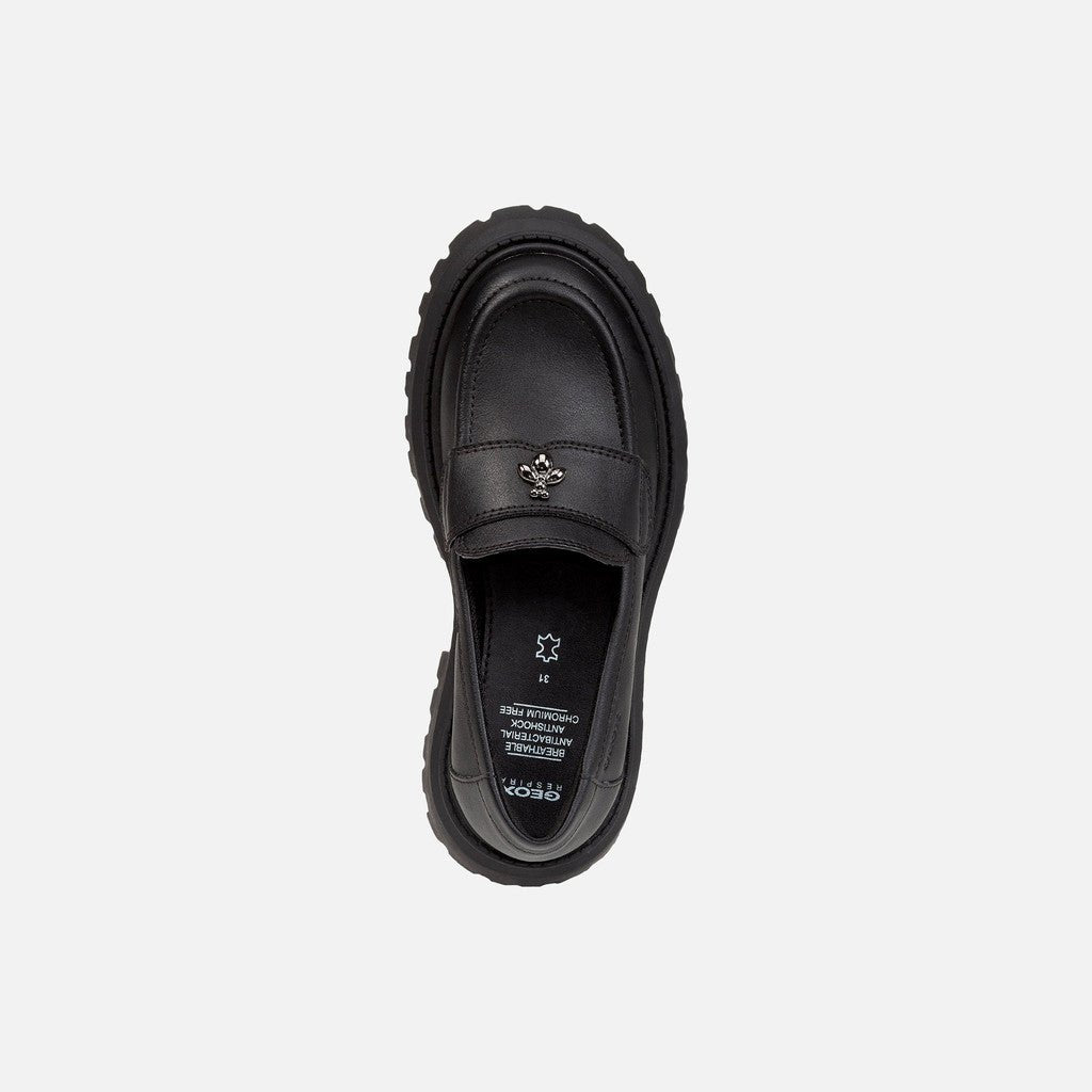 Geox - Maquinnens Girl - Black - Two Giraffes Children's Footwear