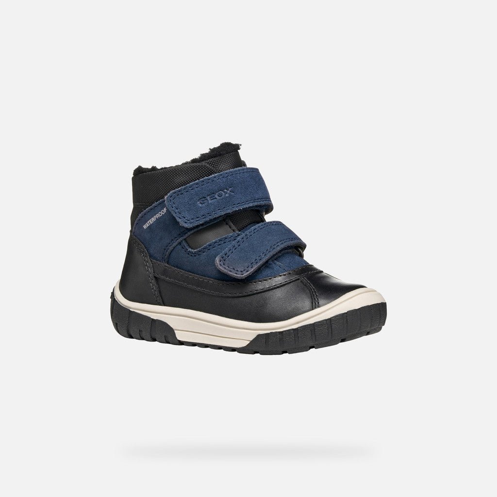 Geox - Omar Baby - Black/Navy - Two Giraffes Children's Footwear