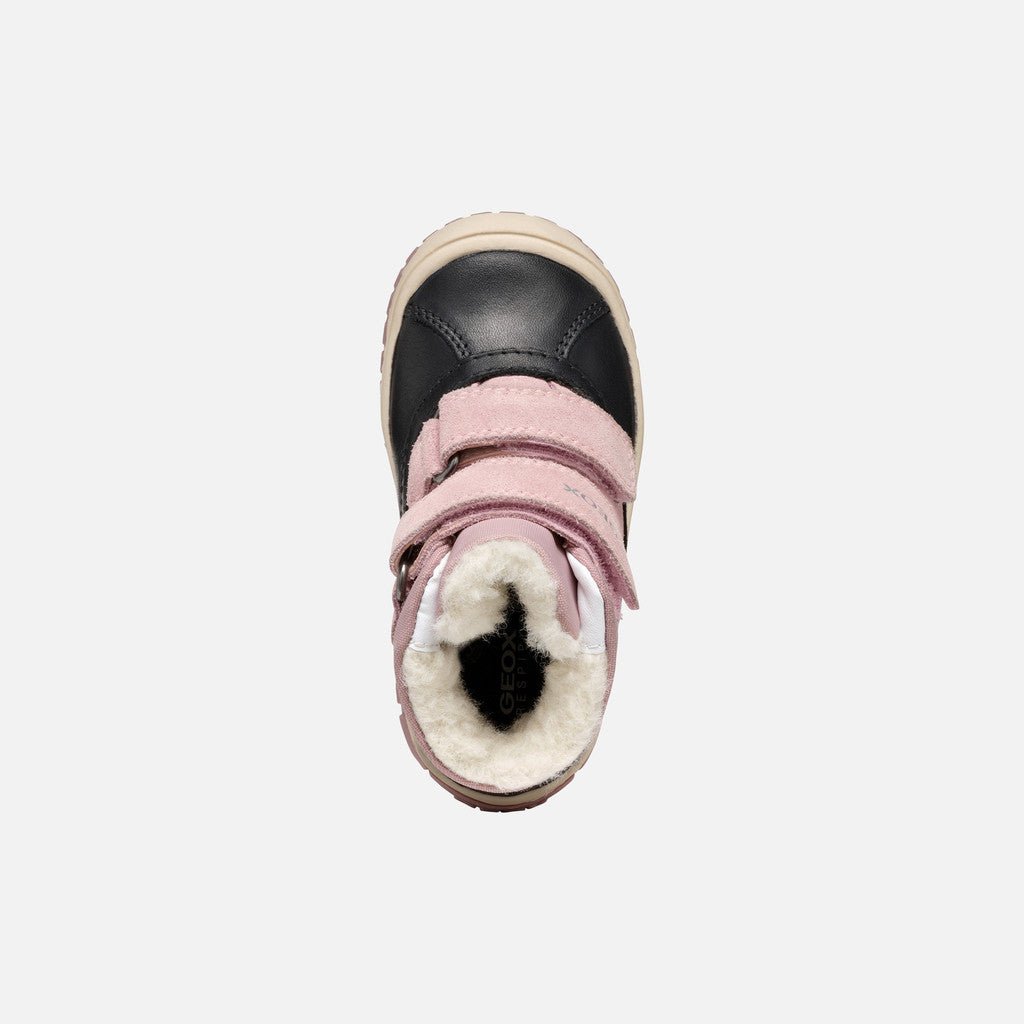 Geox - Omar Baby - Black/Rose - Two Giraffes Children's Footwear