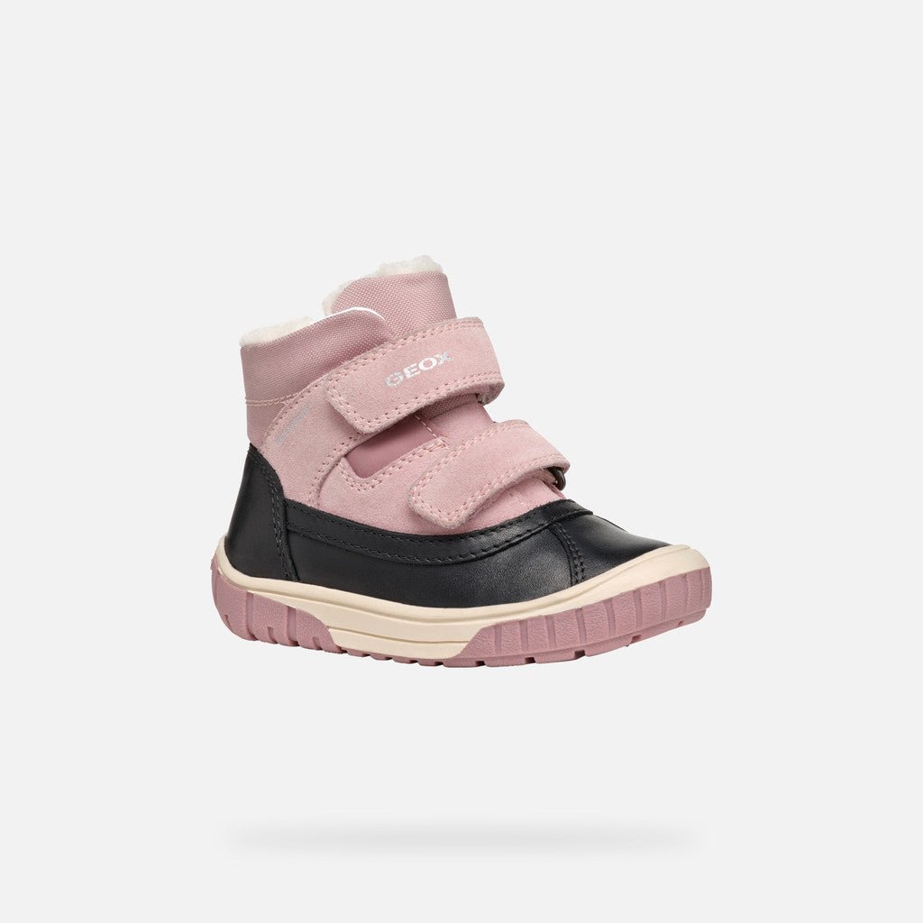 Geox - Omar Baby - Black/Rose - Two Giraffes Children's Footwear