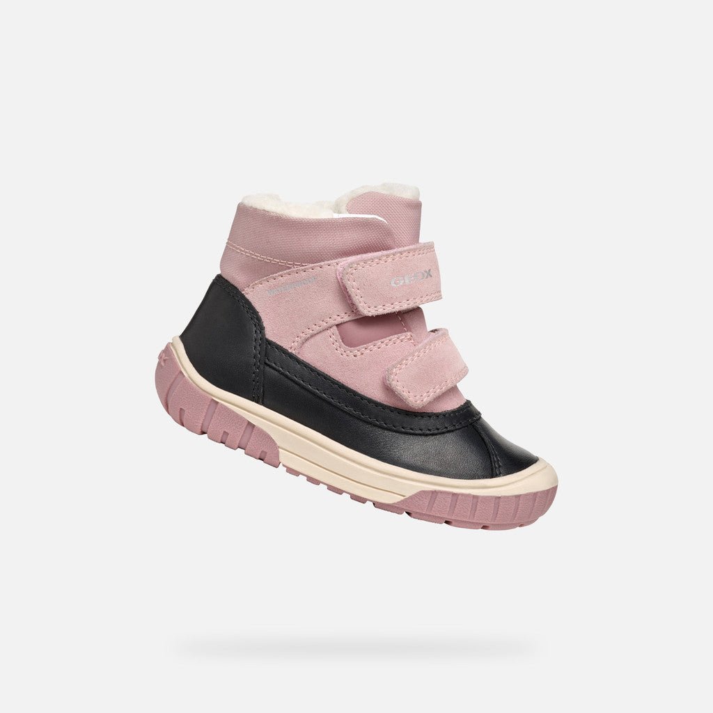 Geox - Omar Baby - Black/Rose - Two Giraffes Children's Footwear