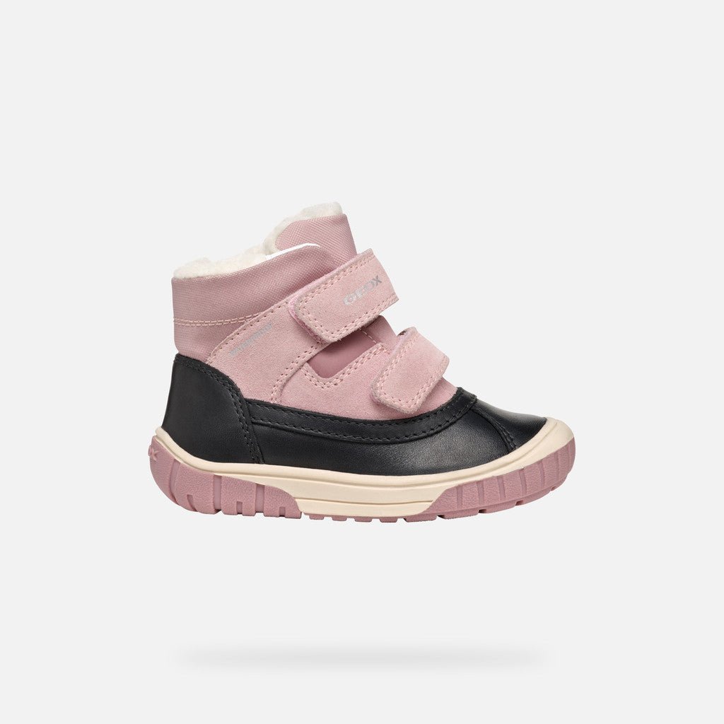 Geox - Omar Baby - Black/Rose - Two Giraffes Children's Footwear