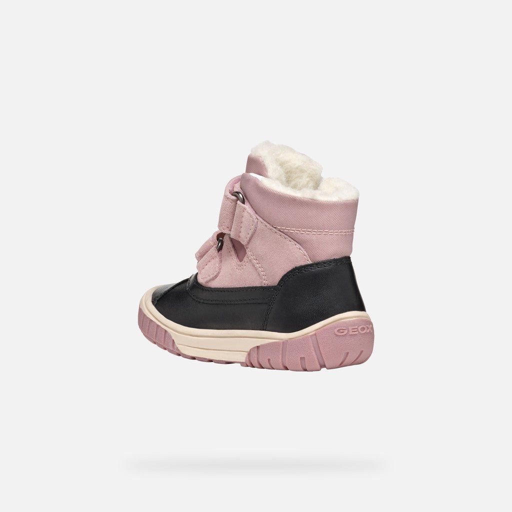 Geox - Omar Baby - Black/Rose - Two Giraffes Children's Footwear
