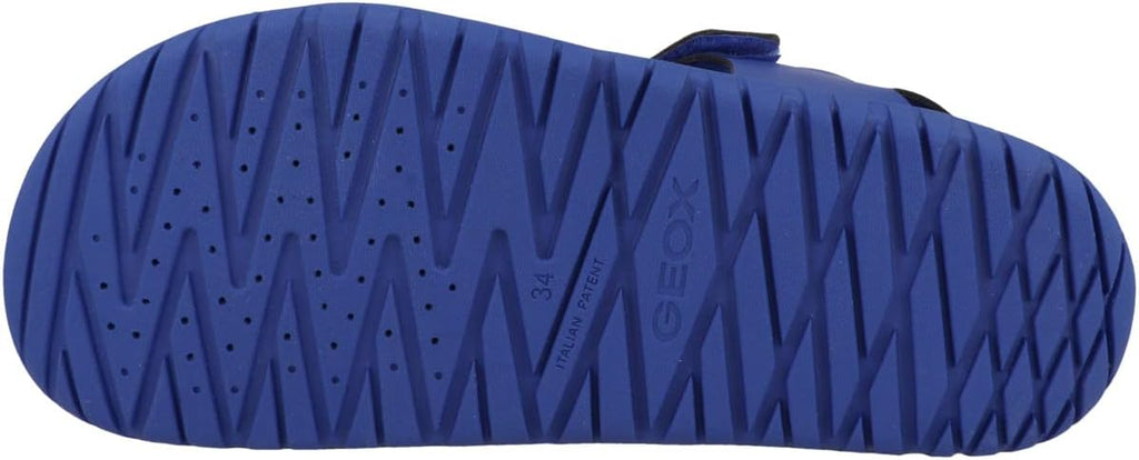 Geox - Sandal Fusbetto Junior - Royal/Orange - Two Giraffes Children's Footwear