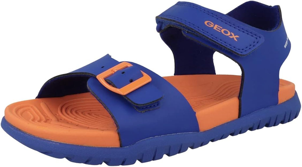 Geox - Sandal Fusbetto Junior - Royal/Orange - Two Giraffes Children's Footwear