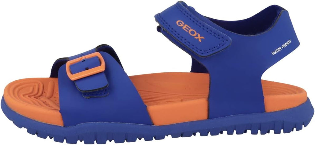 Geox - Sandal Fusbetto Junior - Royal/Orange - Two Giraffes Children's Footwear