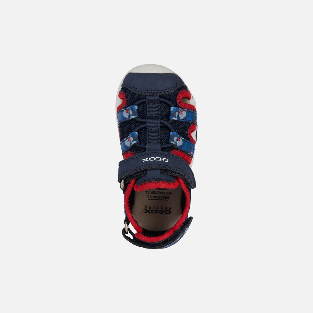 Geox - Sandal Multy - Navy/Red - Two Giraffes Children's Footwear