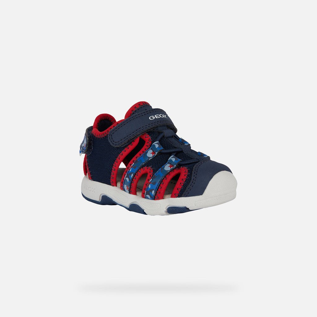 Geox - Sandal Multy - Navy/Red - Two Giraffes Children's Footwear