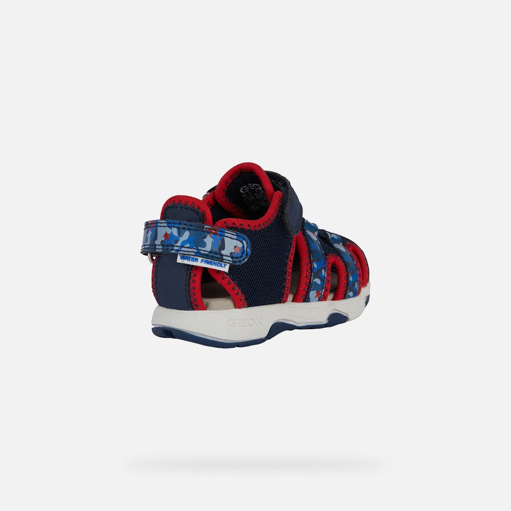 Geox - Sandal Multy - Navy/Red - Two Giraffes Children's Footwear