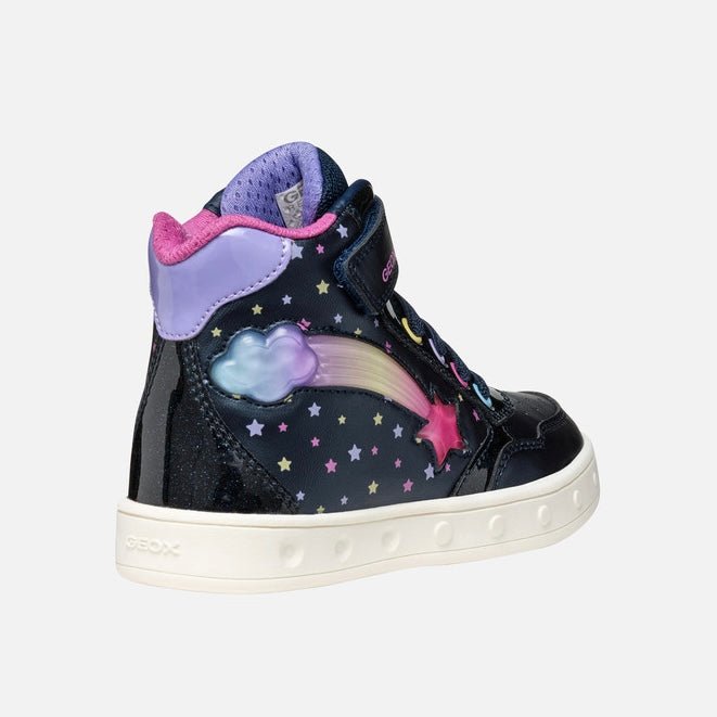 Geox - Skylin Lighted - Navy Multi - Two Giraffes Children's Footwear