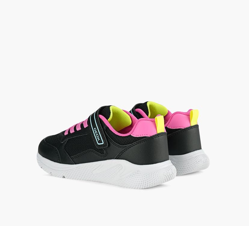 Geox - Sprintye Girl - Black/Pink - Two Giraffes Children's Footwear