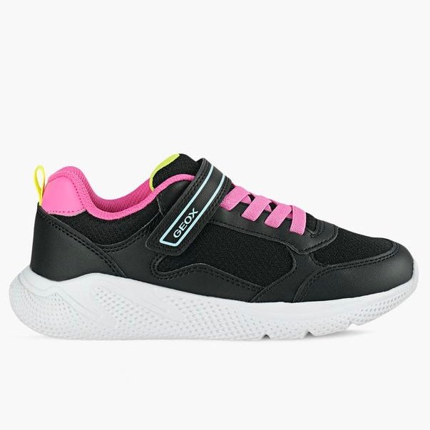 Geox - Sprintye Girl - Black/Pink - Two Giraffes Children's Footwear