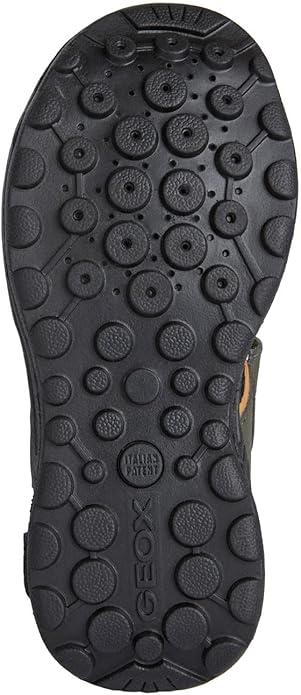 Geox - Vaniett Boy Sandal - Military Green/Orange - Two Giraffes Children's Footwear