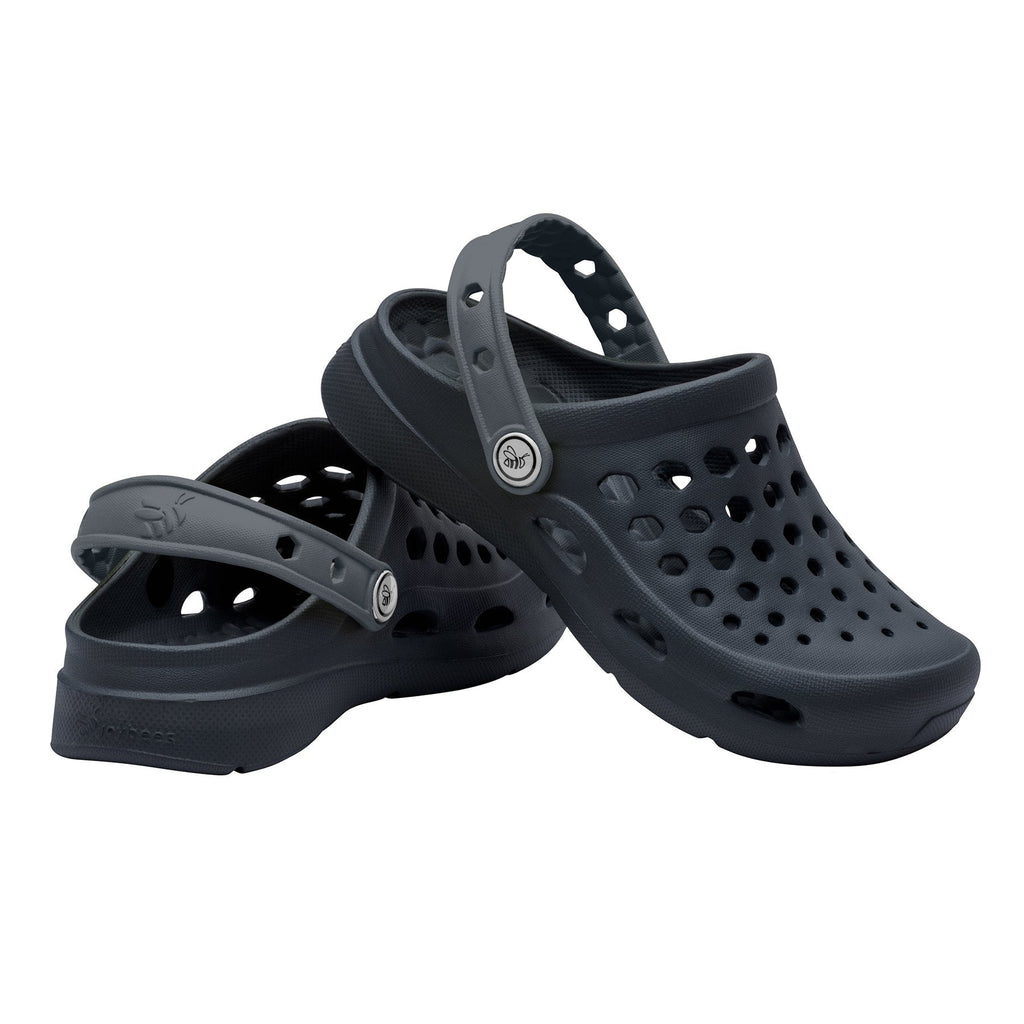 JOYBEES - ACTIVE CLOG - Black/Charcoal - Two Giraffes Children's Footwear