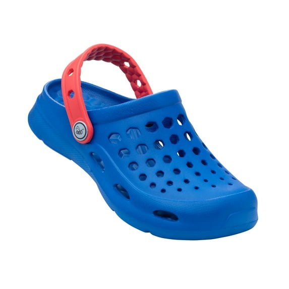 JOYBEES - ACTIVE CLOG - SPORT BLUE/RED / BLEU SPORT/ROUGE - Two Giraffes Children's Footwear
