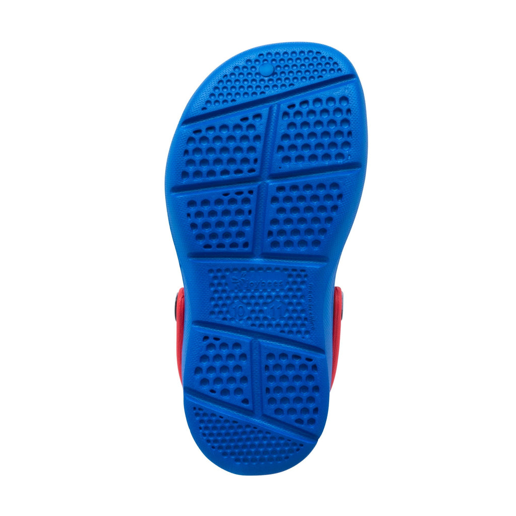 JOYBEES - ACTIVE CLOG - SPORT BLUE/RED / BLEU SPORT/ROUGE - Two Giraffes Children's Footwear