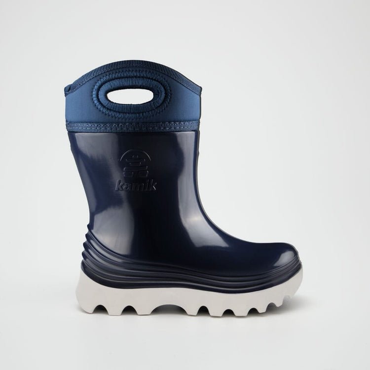 KAMIK - Rainboot Drizzle - Navy - Two Giraffes Children's Footwear