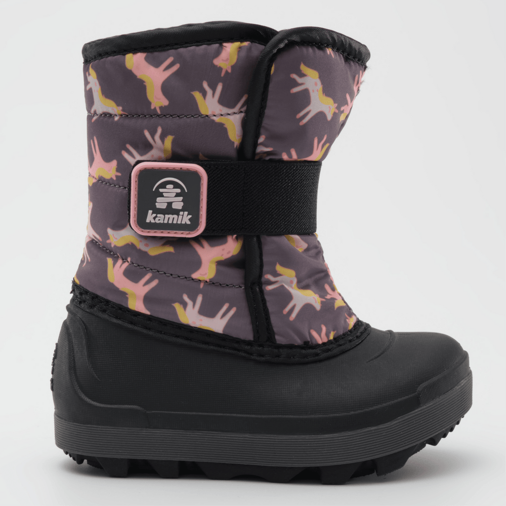 KAMIK - Snowbug 7 P Toddler - Charcoal - Two Giraffes Children's Footwear