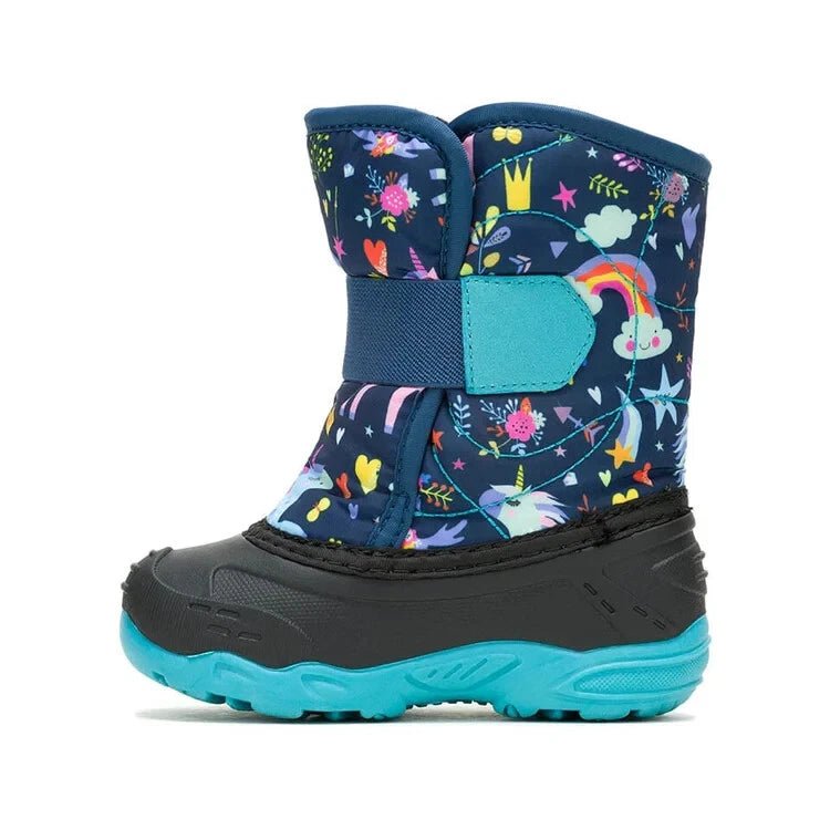 KAMIK - The Snowbug 6 Winter Boot Light Navy - Two Giraffes Children's Footwear