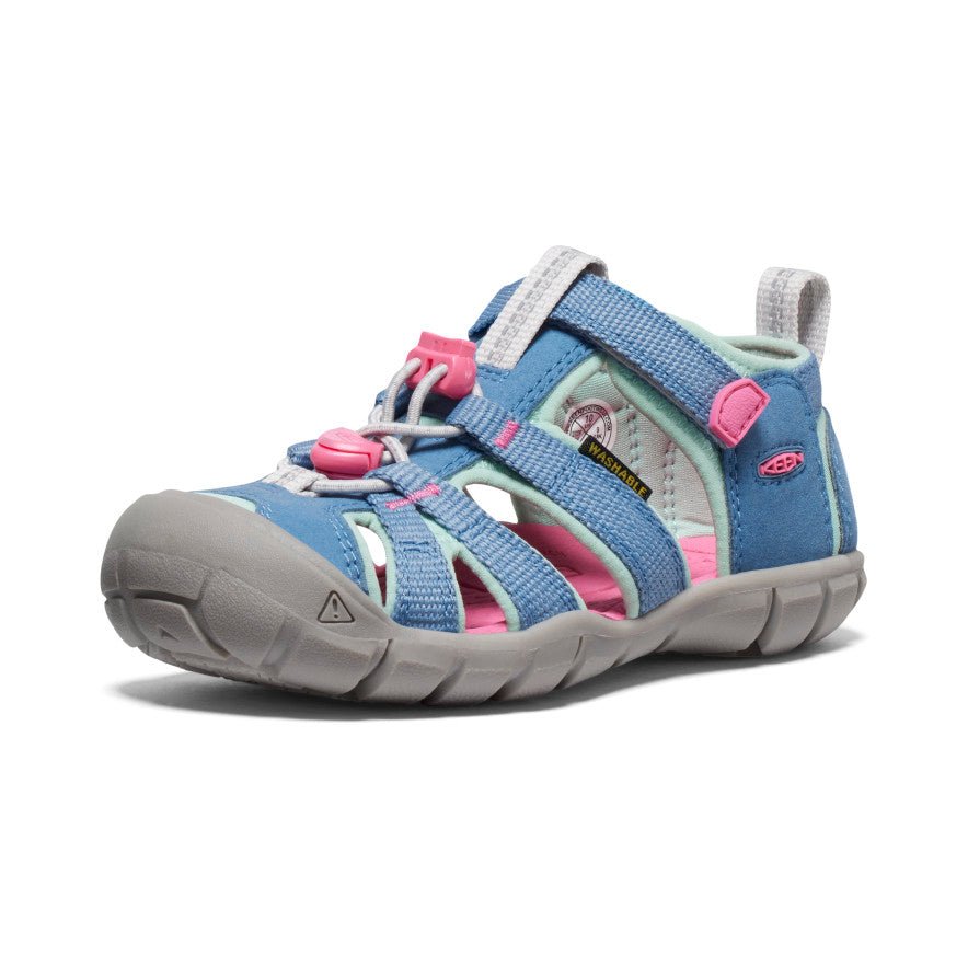 Keen - Seacamp II CNX - Coronet Blue/Hot Pink - Two Giraffes Children's Footwear