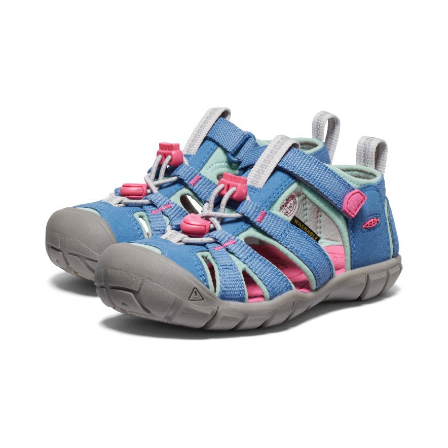 Keen - Seacamp II CNX - Coronet Blue/Hot Pink - Two Giraffes Children's Footwear