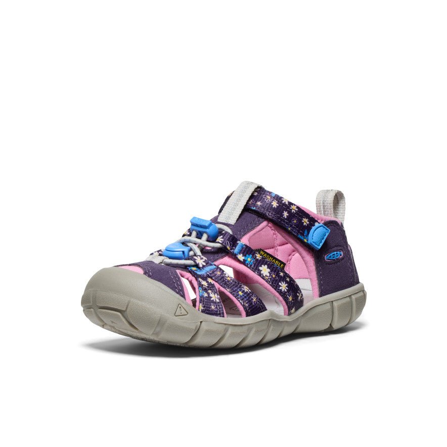 Keen - Seacamp II CNX - Little Kid - Daisies/Marina - Two Giraffes Children's Footwear