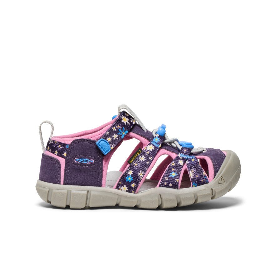 Keen - Seacamp II CNX - Little Kid - Daisies/Marina - Two Giraffes Children's Footwear